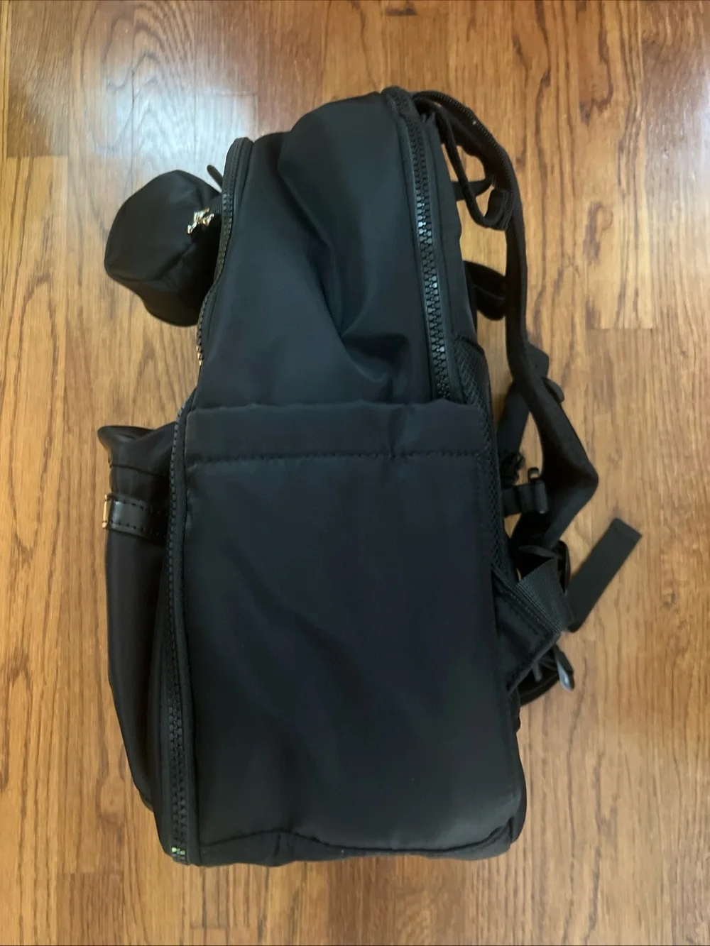 Momcozy go easy Black Baby Bag Backpack - Spacious, Organized Carry